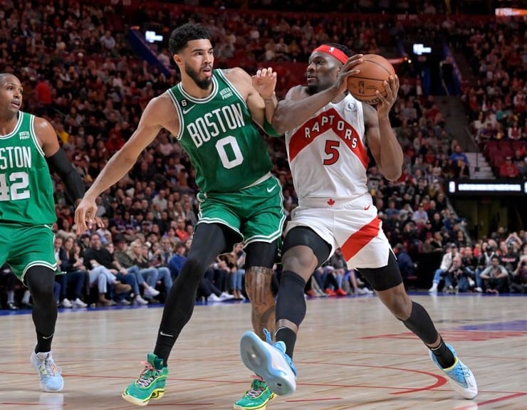NBA Twitter reacts to Jayson Tatum's ejection in Celtics-Raptors preseason