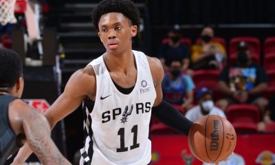 Spurs waive 2021 first-round pick Josh Primo