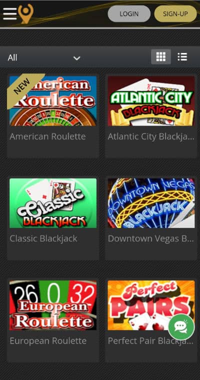Everygame Casino Table Games 