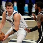 WATCH Nets fan throws cup of ice at Mavericks Luka Doncic