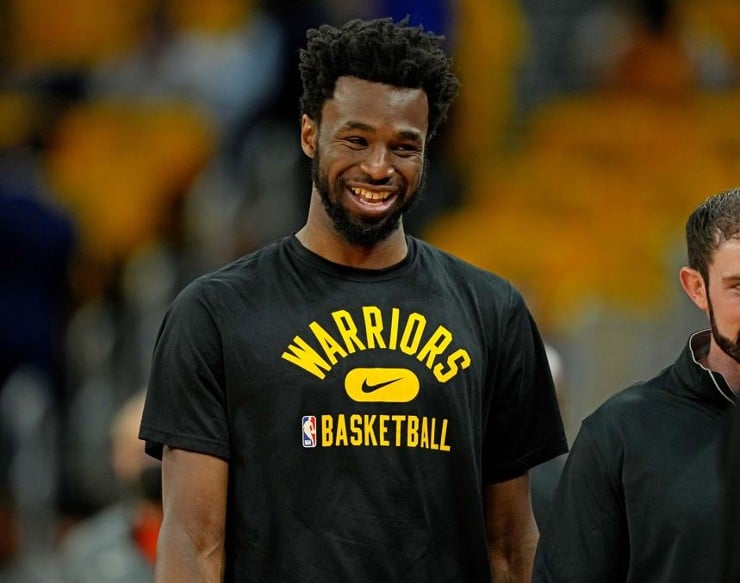 Warriors' Andrew Wiggins on signing extension: "I'm happy here"
