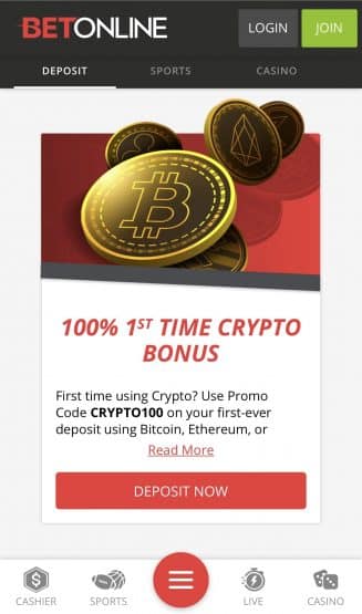 betonline crypto bonus