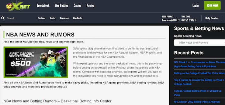 NBA Betting Strategies Guide - XBet Sportsbook Review