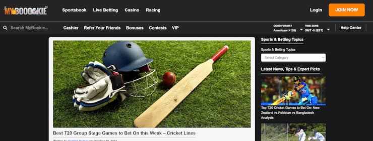 MyBookie- Best Cricket Betting App for Customer Service and Payout Time