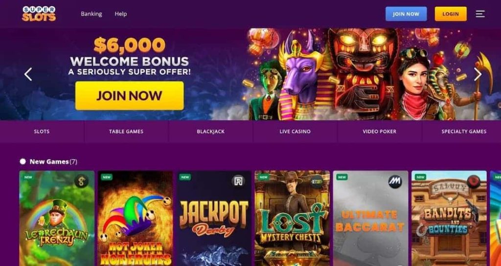 Super Slots - Online Casino Bonuses