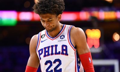 76ers guard Matisse Thybulle ruled out tonight vs. Hornets