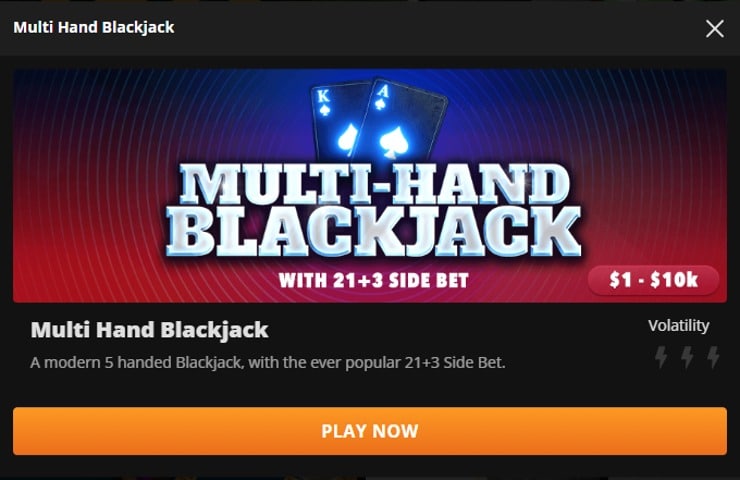 Bitcoin Blackjack - Play Games