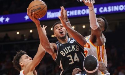 Bucks Giannis Antetokounmpo joins Shaquille O'Neal, Amar'e Stoudemire for this record