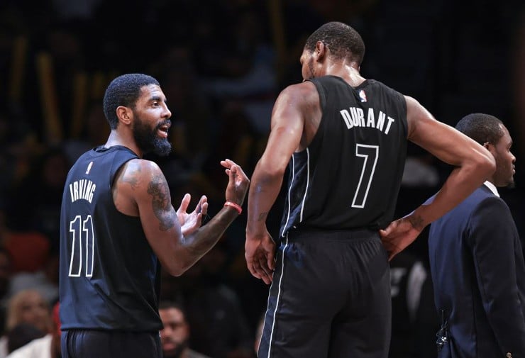 Kevin Durant says Nets 'could've kept quiet' on Kyrie Irving