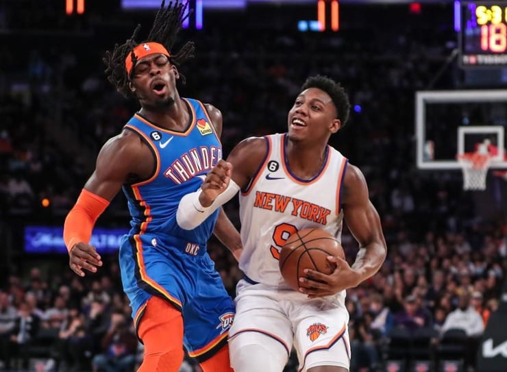 Knicks guard RJ Barrett on uncontested shots: 'It's an easy bucket'