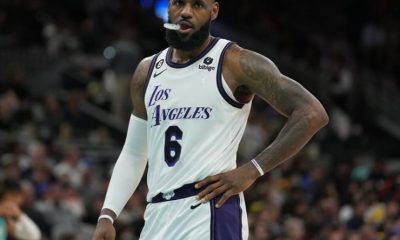 Lakers LeBron James says 'there's a strong possibility' he'll play vs Spurs
