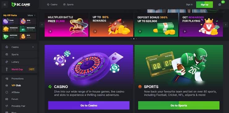 BC.Game - Australia BTC Casino