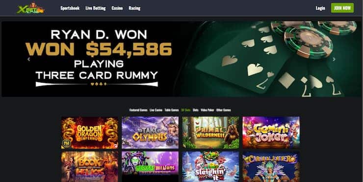 Xbet casino games