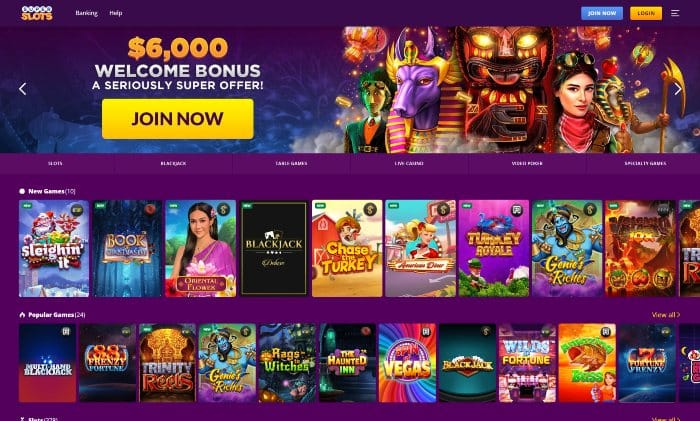 SuperSlots real cash online casinos that accept discover