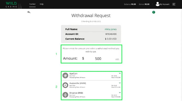 Monero Withdrawals - Step 2