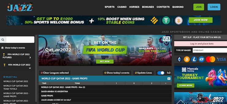 Best world cup 2022 betting sites