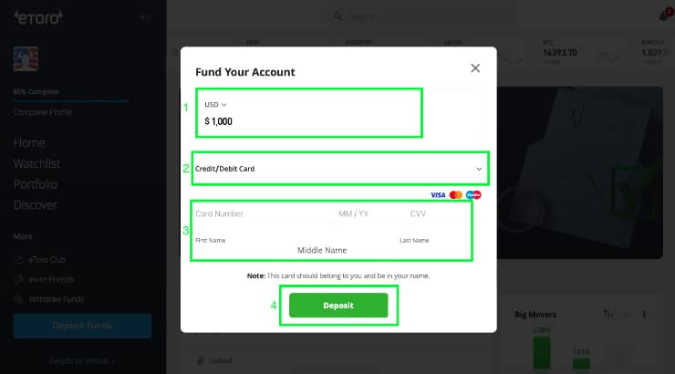Lucky Block BTC Withdrawal Step 2