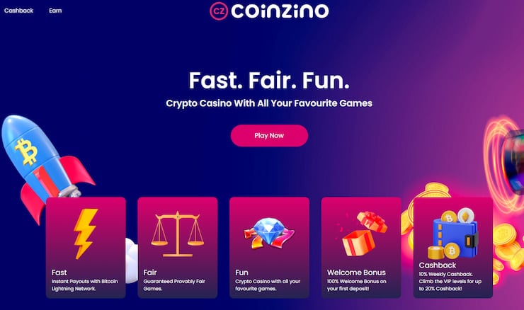 coinzino - dogecoin casino US