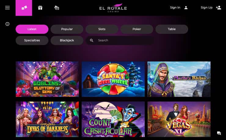 The Latest Games at El Royale