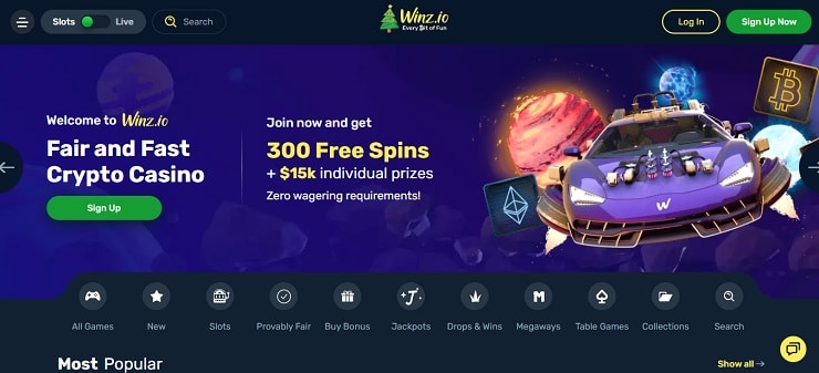Free Spins Promo Winz
