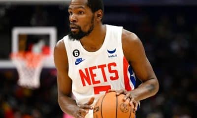 Nets Kevin Durant averaging 30.1 PPG on 67.2% true shooting, the highest in NBA history