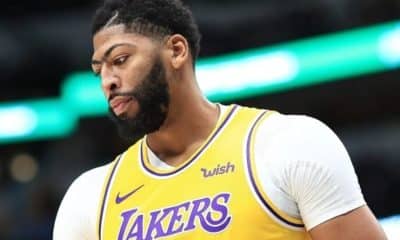 Lakers’ Anthony Davis (ankle) avoids major injury against Timberwolves