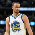 Warriors guard Stephen Curry injures left shoulder in 125-119 loss to Pacers