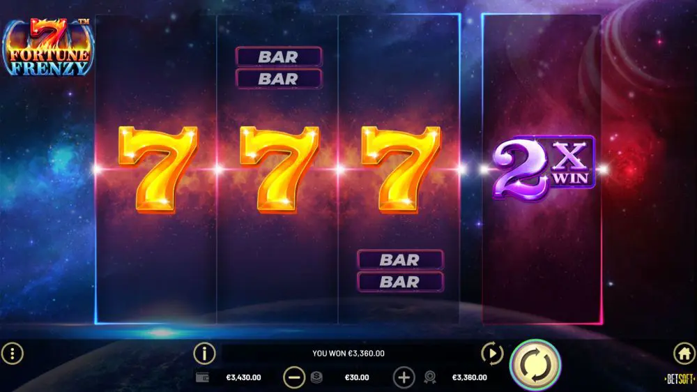 7 Fortune Frenzy Slots Complete Review [cur_year] - Play For a Generous 96% RTP Payout
