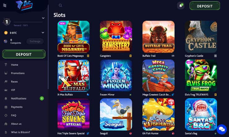 7Bit Casino Slot Games