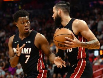Heat starters Kyle Lowry (knee), Caleb Martin (quad) available vs Pelicans