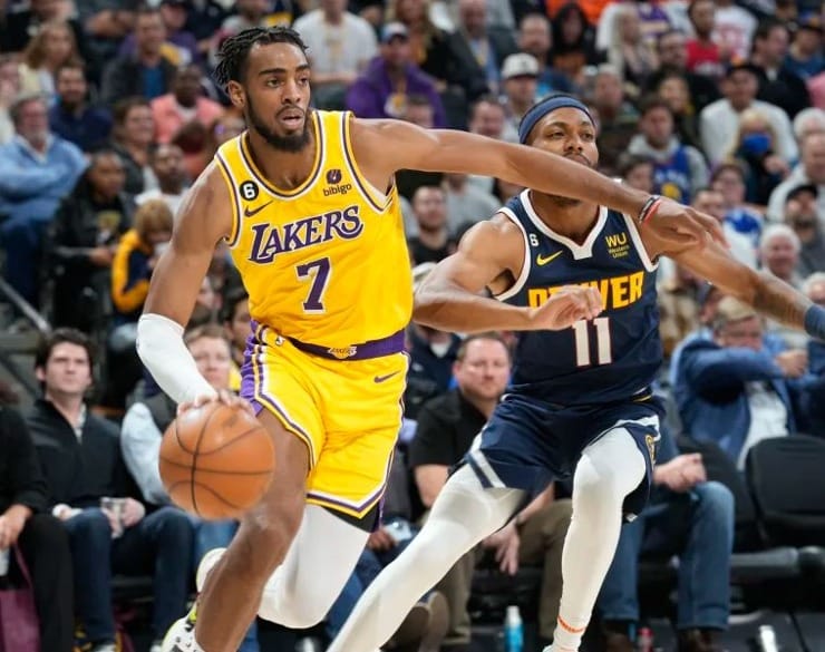 Lakers Troy Brown Jr. (left quad strain) questionable vs Nuggets