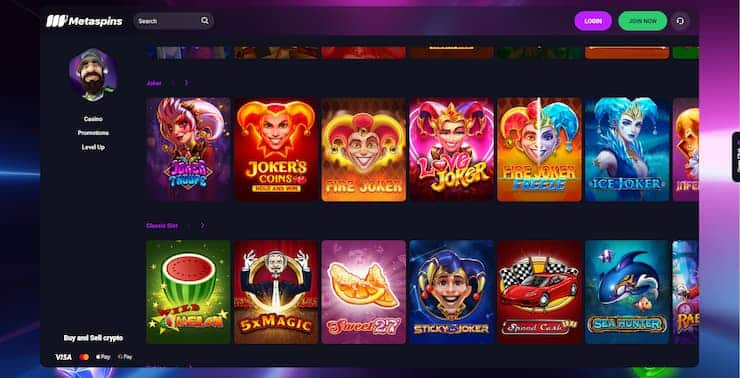 Meta Spins casino Slots