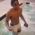 WATCH Isaac Okoro sings Take Me To Church in Cavaliers hot tub