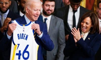 WATCH President Joe Biden forgets Klay Thompsons name during Warriors White House visit
