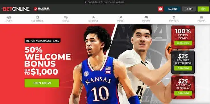 betonline march madness first round