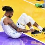 D'Angelo Russell ankle injury pic