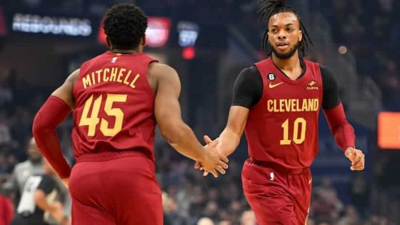 Darius Garland and Mitchell pic
