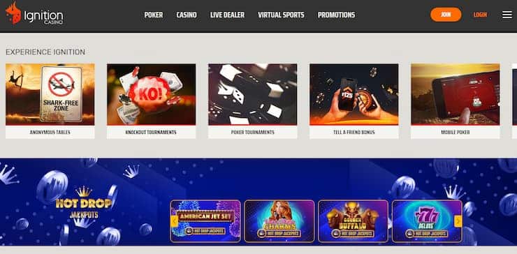 Ignition - Great Miami Online Casino for Live Games and Poker