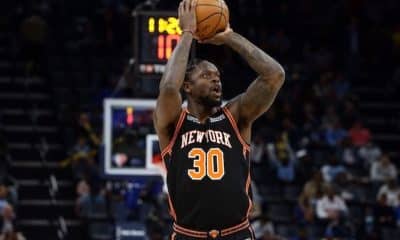 New York’s Julius Randle scored a career-high 57 points last night, the third-most in a game by any Knicks player since Carmelo Anthony and Bernard King