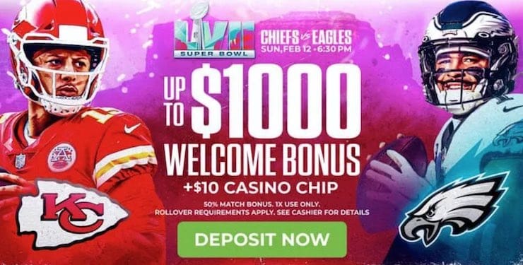 MyBookie Is Giving Away $1,000 in Free Super Bowl Bets