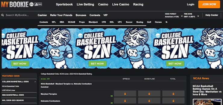 Top new college basketball betting site