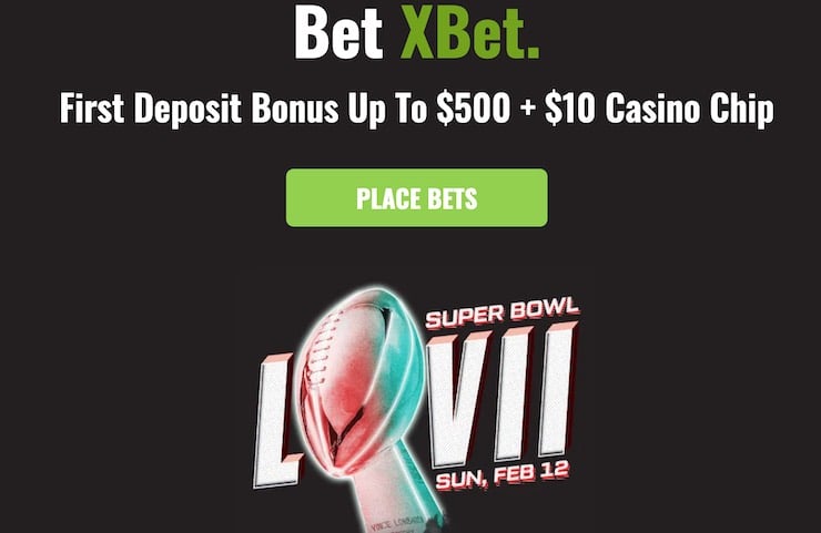 XBet Has $500 Super Bowl Betting Offer for Eagles vs Chiefs