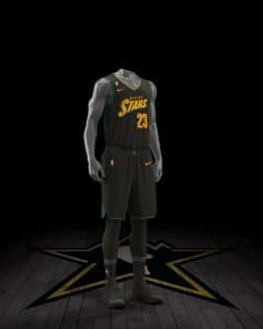 NBA reveals four different uniforms inspired by the Jazz for the 2023 Jordan Rising Stars