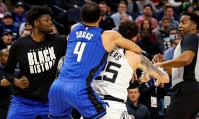 Austin Rivers, Mo Bamba, and Jalen Suggs collect suspensions after Magic vs Timberwolves skirmish