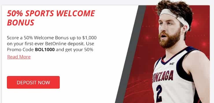 Best bonus for March Madness betting