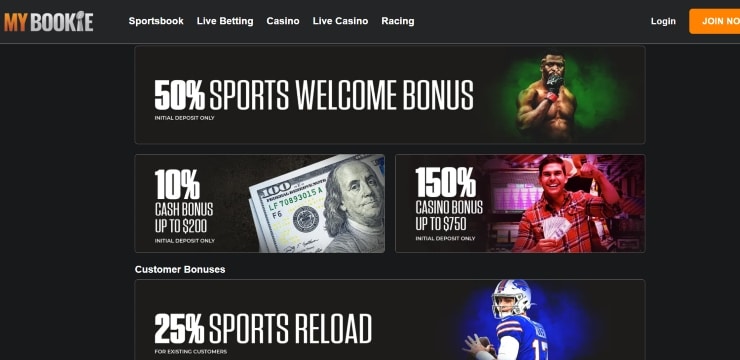 MyBookie - Best Maryland Online Sportsbook for Mobile Betting