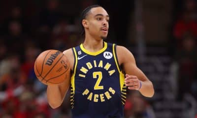 Indiana Pacers became the first team in NBA history to start game with three Canadian players
