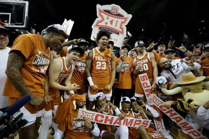 Texas Dominates Kansas To Win Big 12 Crown