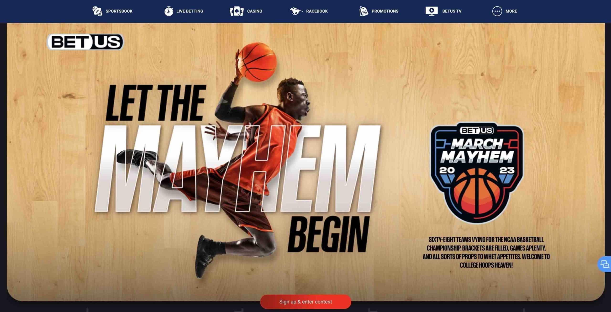 BetUS - March Madness Place Bets Online on Sweet 16 Teams