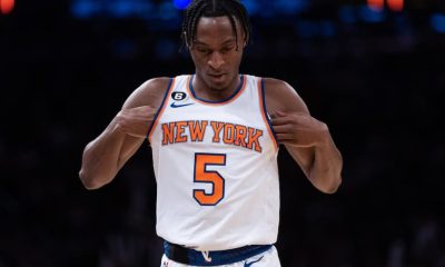 New York’s Immanuel Quickley is the fifth player in Knicks’ history to have 40 points, 5 assists, and 75 % shooting in a game